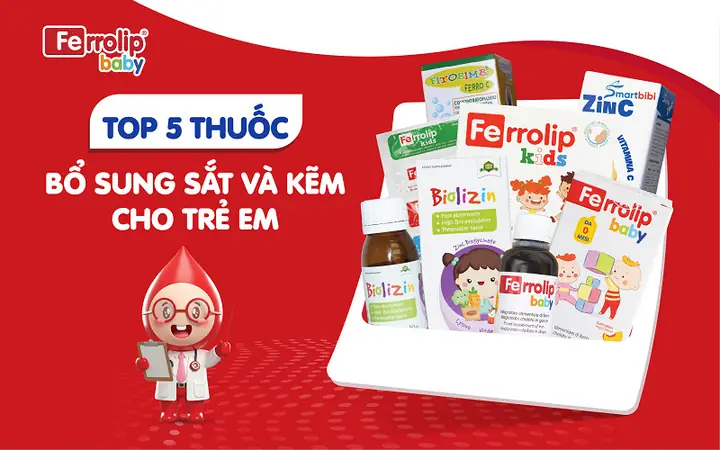 Thuốc Sắt Tốt Cho Trẻ Em