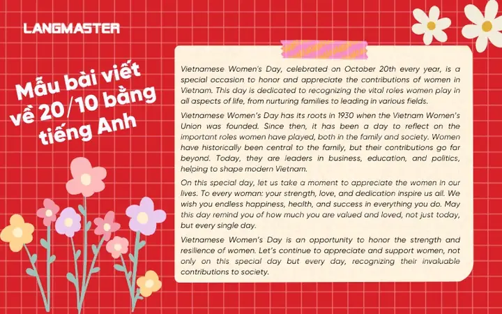 Thuyết Trình Về Ngày 20 10