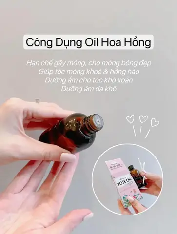 Tinh Dầu Hoa Hồng Của Nhật