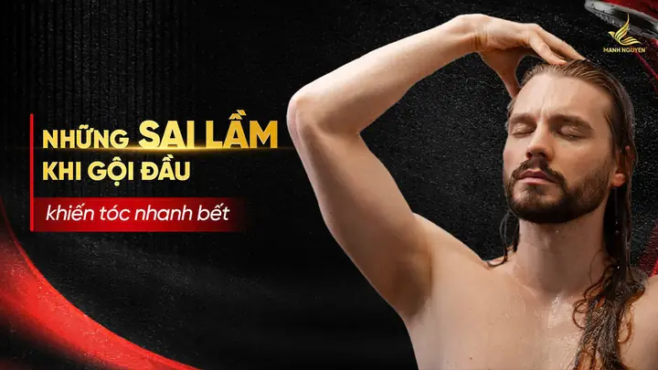 Tóc Bị Bết Dính Sau Khi Gội Đầu