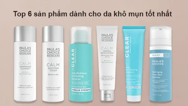 Toner Dành Cho Da Khô Mụn
