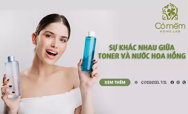 Toner Và Nước Hoa Hồng Có Khác Nhau Không