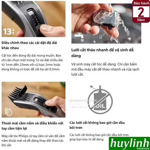 Tông Đơ Cắt Tóc Philips Có Dây Tông Đơ Cắt Tóc Philips Có Dây
