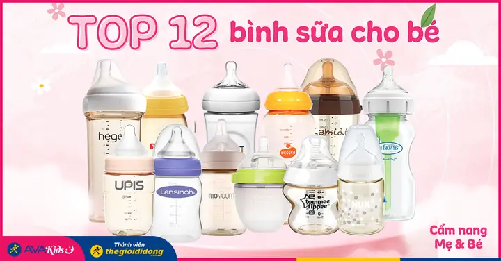 Top Bình Sữa Tốt Nhất Cho Bé