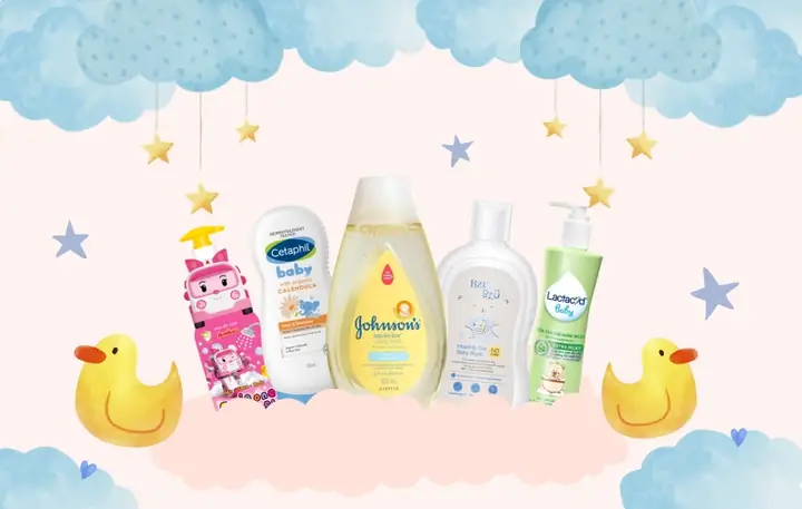 Top Sữa Tắm Gội Cho Trẻ Sơ Sinh