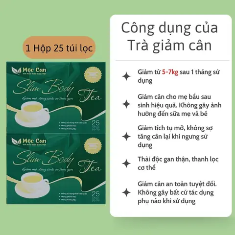 Trà Giảm Cân An Toàn Cho Mẹ Sau Sinh
