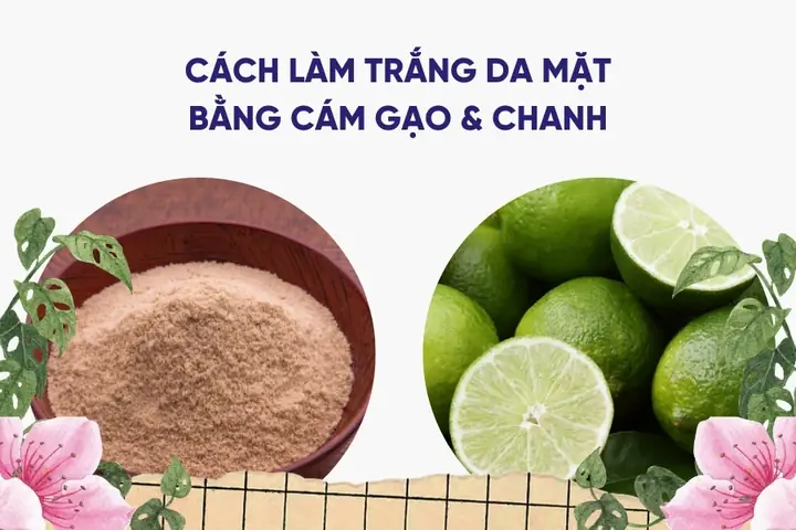 Trắng Da Mặt Bằng Cám Gạo