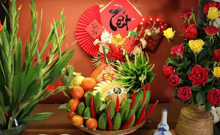 Trang Trí Mâm Quả Ngày Tết