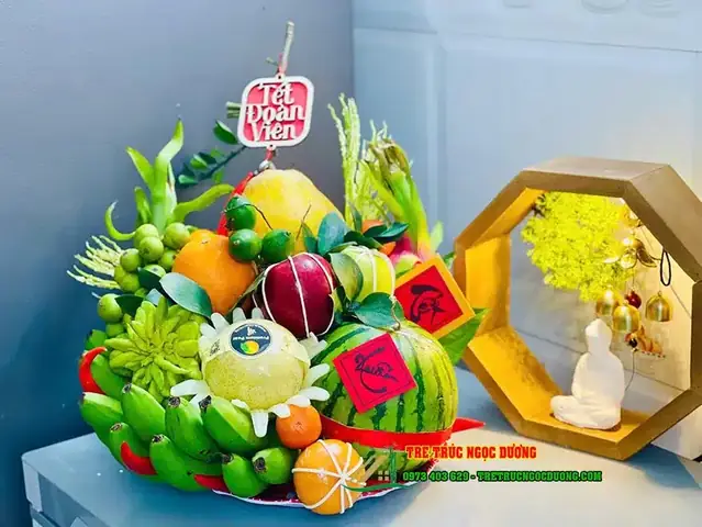 Trang Trí Mâm Quả Ngày Tết