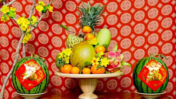 Trang Trí Mâm Quả Ngày Tết