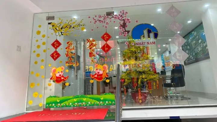 Trang Trí Văn Phòng Năm Mới