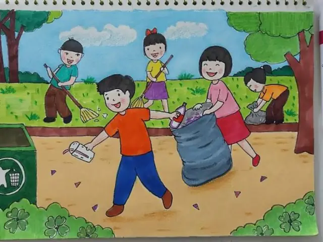 Tranh Bao Ve Moi Truong Cua Hoc Sinh