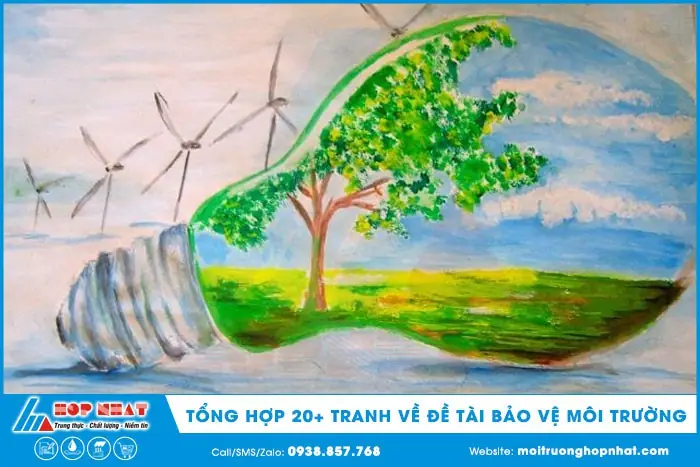 Tranh Bao Ve Moi Truong Nuoc