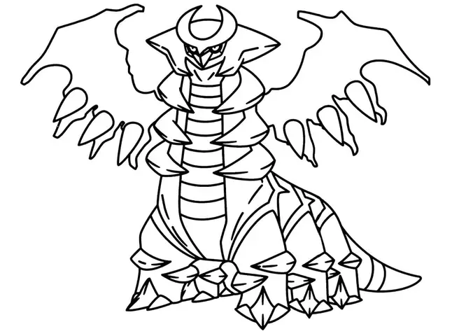 Tranh To Mau Pokemon Tien Hoa Mega