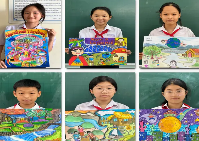 Tranh Vẽ Đề Tài Ước Mơ Của Em Lớp 8
