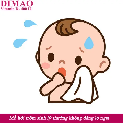 Trẻ Bị Ra Mồ Hôi Trộm