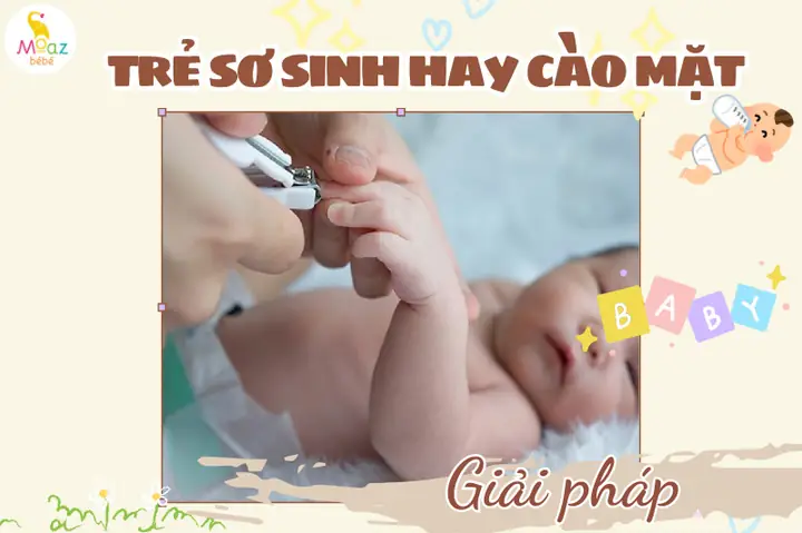 Trẻ Sơ Sinh Cào Mặt Có De Lại Sẹo Không