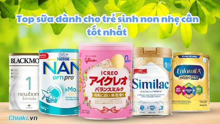 Trẻ Sơ Sinh Nhẹ Cân Nên Uống Sữa Gì
