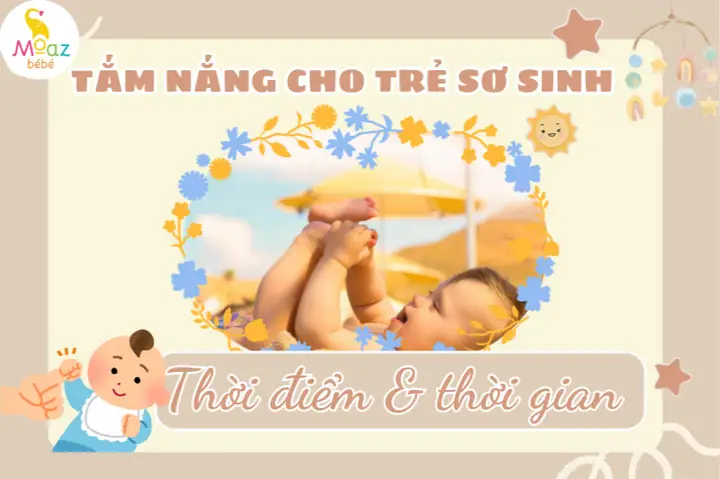 Trẻ Sơ Sinh Tắm Nắng Mấy Giờ