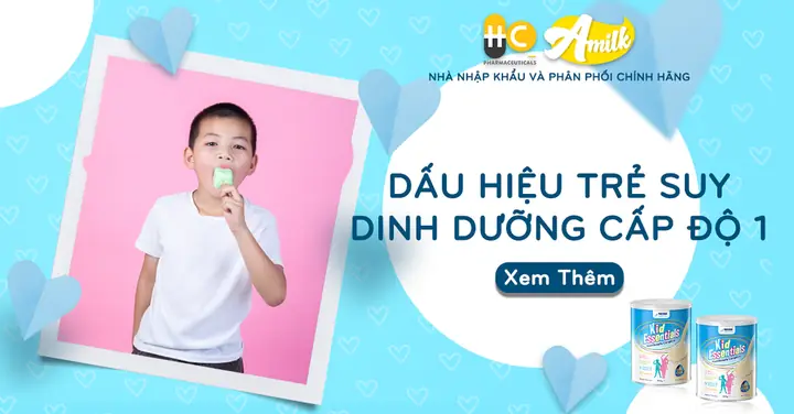 Trẻ Suy Dinh Dưỡng Cấp Độ 1