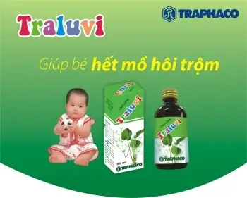 Trị Mồ Hôi Trộm Cho Bé