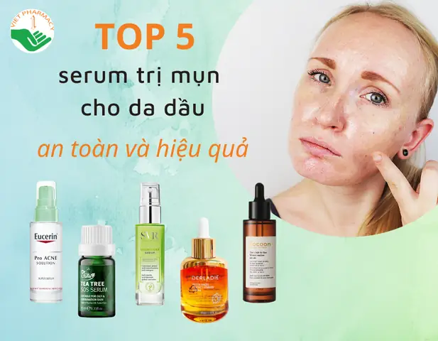 Trị Mụn Bọc Cho Da Dầu