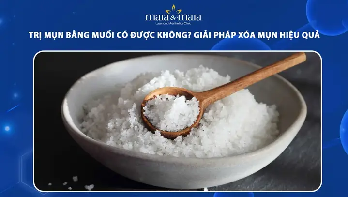 Trị Thâm Mụn Bằng Nước Muối