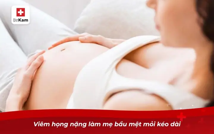 Trị Viêm Họng Cho Mẹ Bầu
