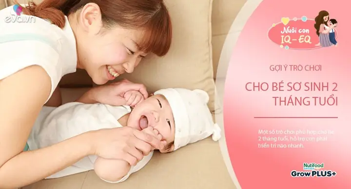 Trò Chơi Cho Bé 2 Tháng Tuổi