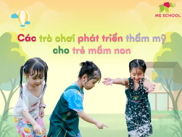 Trò Chơi Phát Triển Thẩm Mỹ Cho Trẻ