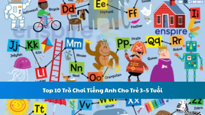 Trò Chơi Tiếng Anh Cho Bé 5 Tuổi
