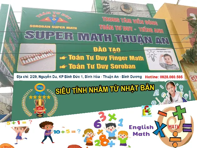 Trung Tâm Dạy Toán Tính Nhẩm Nhanh