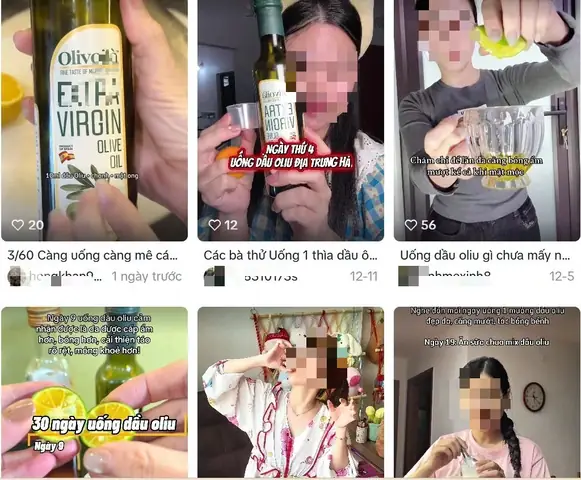 Uống Dầu Oliu Buổi Sáng Giảm Cân