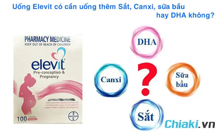 Uống Elevit Có Cần Bổ Sung Thêm Canxi