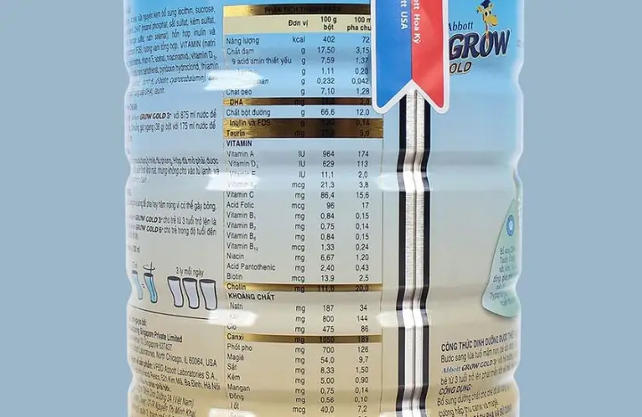 Uống Sữa Abbott Bị Táo Bón