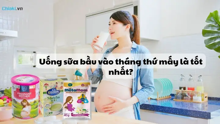 Uống Sữa Bầu Tháng Thứ Mấy Là Tốt Nhất