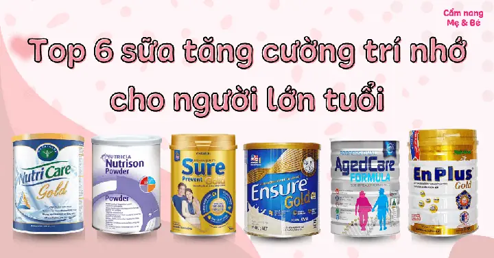 Uống Sữa Gì Để Tăng Trí Nhớ