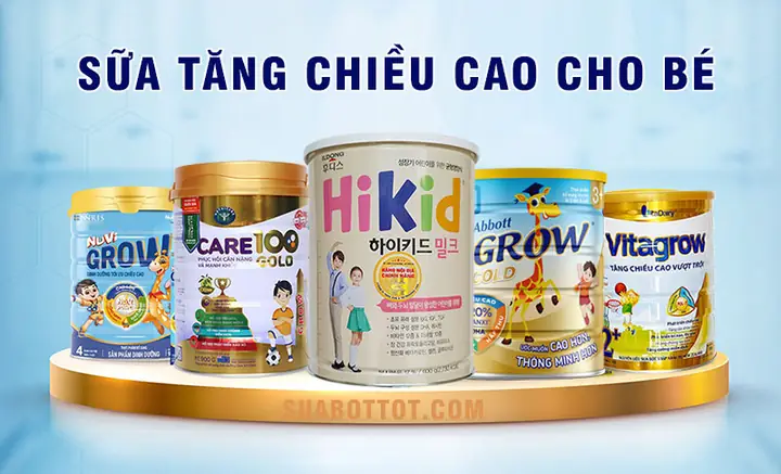 Uống Sữa Nào Giúp Tăng Chiều Cao