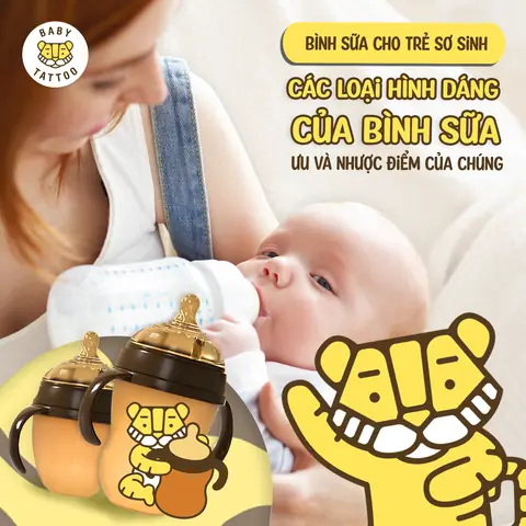 Ưu Nhược Điểm Của Các Loại Bình Sữa