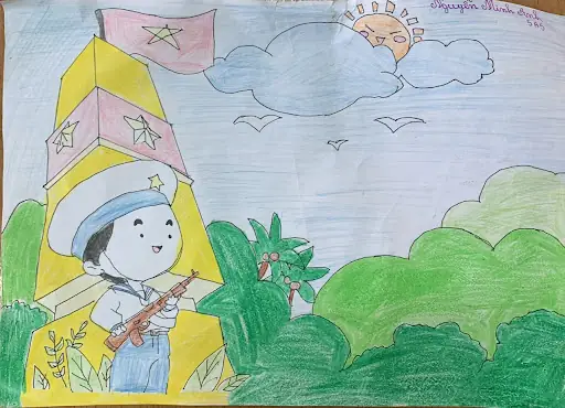 Ve Tranh De Tai Bo Doi Lop 6 Dep Nhat