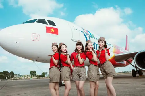 Vẽ Ước Mơ Làm Tiếp Viên Hàng Không