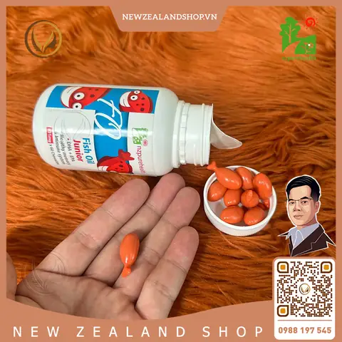 Viên Dầu Cá Cho Trẻ Em