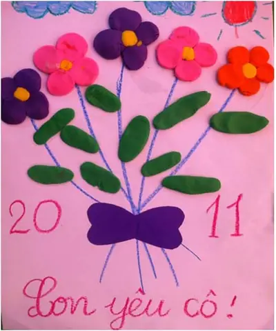 Viết Thiệp 20 11 Cho Trẻ Mầm Non