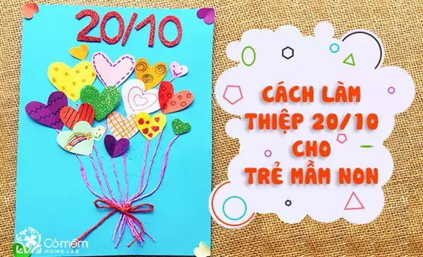 Viết Thiệp 20 11 Cho Trẻ Mầm Non