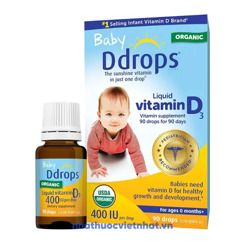 Vitamin D Baby Drops Có Tốt Không