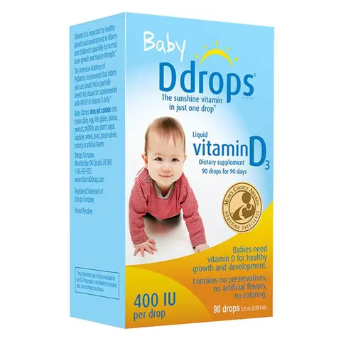 Vitamin D Baby Drops Có Tốt Không