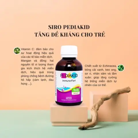 Vitamin Tăng Sức Đề Kháng Cho Trẻ
