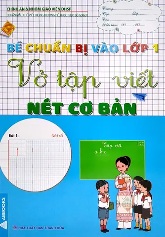 Vở Tập Viết Cho Bé Vào Lớp 1