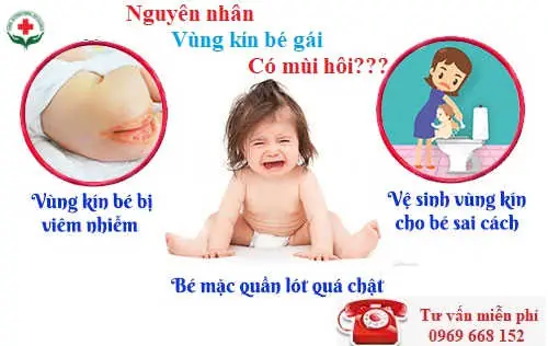 Vùng Kín Be Gái Sơ Sinh Có Mùi Hôi