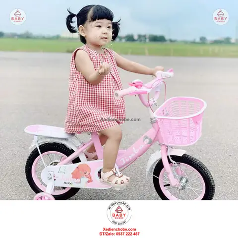 Xe Đạp Cho Bé Gái 2 Tuổi